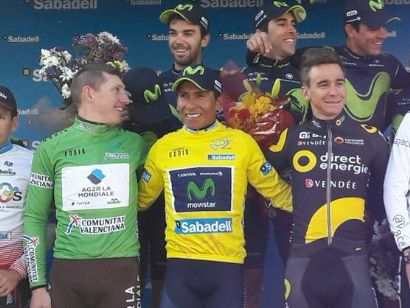 Vuelta Comunidad Valenciana: Quintana: "Siempre que se pueda ganar ahí estamos"