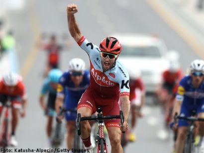 Tour de Omán: Nathan Haas se impone en la segunda etapa y es el nuevo líder