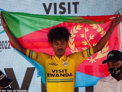 Tour de Ruanda: Tesfatsion vencedor final, Mugisha gana la octava etapa