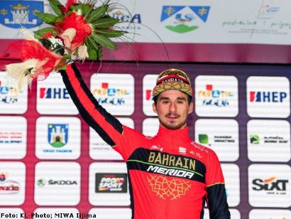 Niccolo Bonifazio, primer líder del Tour de Croacia