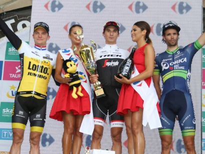 Vuelta a Polonia: Bonifazio gana la tercera etapa y Gaviria sigue líder
