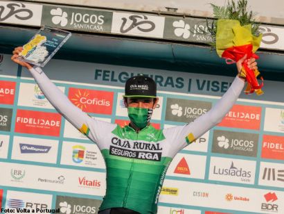 Vuelta a Portugal: La tercera etapa es para Oier Lazkano, Amaro Antunes sigue líder