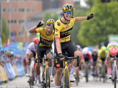 Vuelta a Dinamarca: Olav Kooij repite victoria, Magnus Sheffield sigue líder