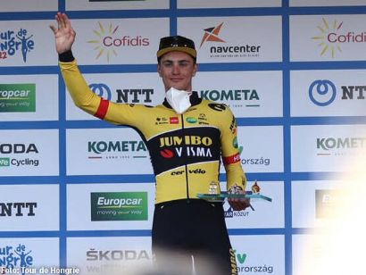 Olav Kooij, primer líder de la Vuelta a Hungría