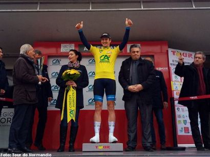 Tour de Normandía: Ole Forfang se impone en la cuarta y es el nuevo líder