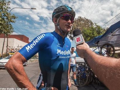 Vuelta a San Juan: Óscar Sevilla: "Me hubiera gustado ir más rápido pero estoy contento"