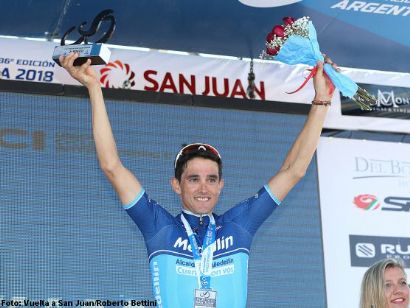 Óscar Sevilla volverá a pelear por la victoria en la Vuelta a San Juan