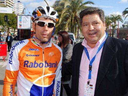Óscar Freire apadrina la XXV Playa de Palma-Challenge de Mallorca