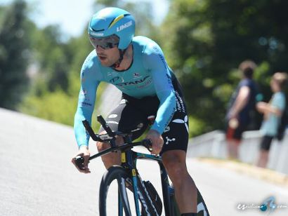 Vuelta a Austria: Oscar Gatto bate a Miguel Ángel López en el prólogo
