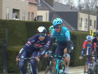 Tour de Flandes: Vergaerde y Fedorov expulsados en plena carrera por un incidente