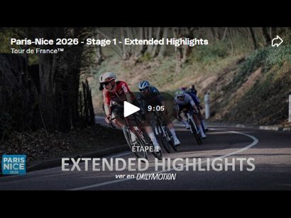 V�deo resumen de la 1� etapa de la Par�s-Niza 2026