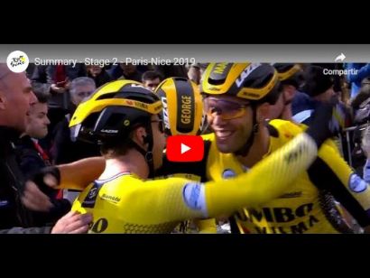 París-Niza 2019: Vídeo resumen de la etapa 2