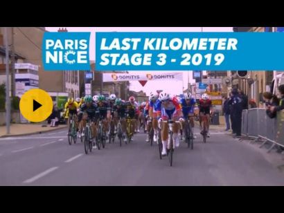 París-Niza 2019: Vídeo del último kilómetro de la etapa 3
