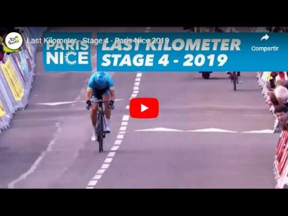 París-Niza 2019: Vídeo del último kilómetro de la etapa 4