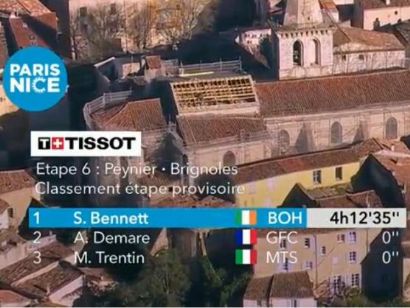 París-Niza 2019: Clasificaciones completas de la etapa 6