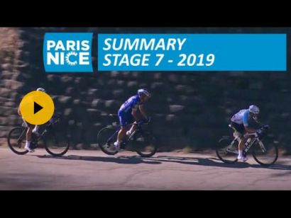 París-Niza 2019: Vídeo resumen de la etapa 7