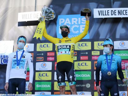 Maximilian Schachmann se hace con la París-Niza y Magnus Cort Nielsen con la última etapa