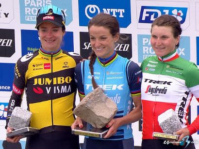 Elizabeth Deignan, primera vencedora de la París-Roubaix Femenina