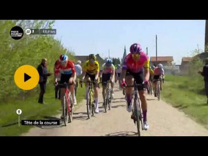 Vídeo resumen de la París-Roubaix Femenina 2022