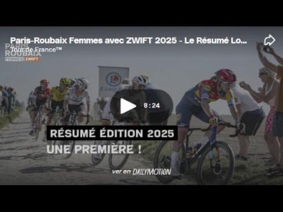 Vídeo resumen de la París-Roubaix Femenina 2025