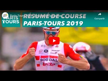 Vídeo resumen de la París-Tours 2019