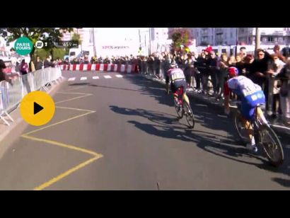 Vídeo del último kilómetro de la París-Tours 2021
