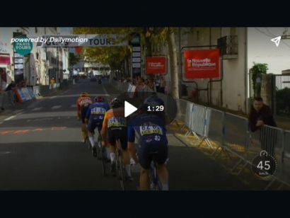 Vídeo del último kilómetro de la París-Tours 2023