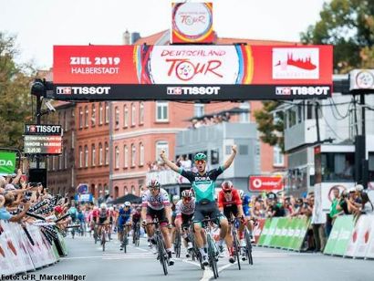 Pascal Ackermann, primer líder de la Vuelta a Alemania 2019