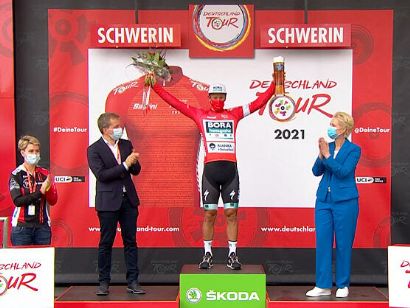 Pascal Ackermann, primer líder de la Vuelta a Alemania 2021