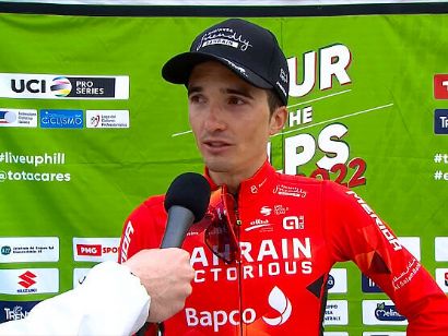 Pello Bilbao y Phil Bauhaus, al frente del Bahrain-Victorious en el Tour Down Under
