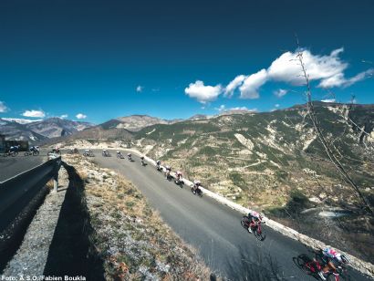 Primoz Roglic y Tao Geoghegan miden sus fuerzas en la París-Niza