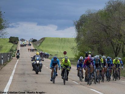 Vuelta a Aragón: Julien Jules: "Al entrar en el abanico sabía que podía ganar"