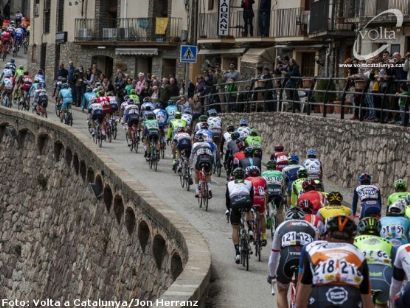 Jvenes talentos despuntan entre las primeras espadas de la Volta a Catalunya