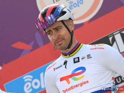 Peter Sagan, en baja forma, no estará el domingo en el Tour de Flandes