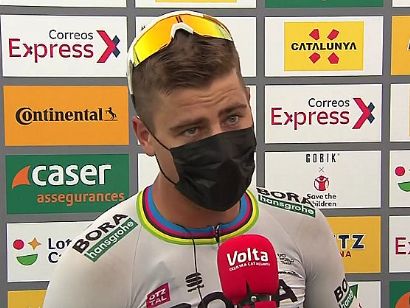 Volta a Catalunya: Peter Sagan: "Es una victoria especial después de dos meses complicados"
