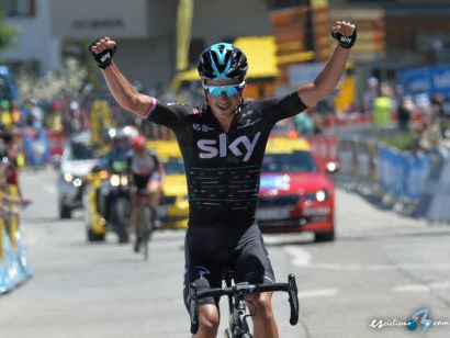 Critrium del Dauphin: Peter Kennaugh: "Es increble"