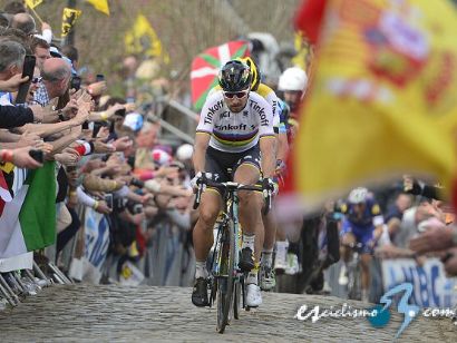 Peter Sagan y Geraint Thomas principales figuras de la Vuelta a Suiza