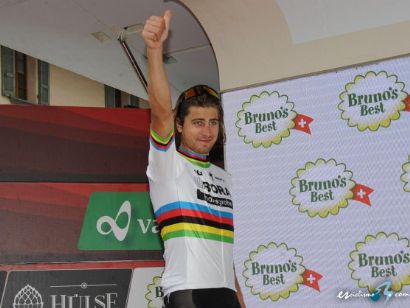 Vuelta a Suiza: Peter Sagan gana la quinta, Damiano Caruso sigue líder