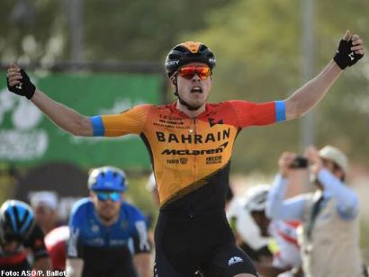 Tour Arabia Saudita: Phil Bauhaus es líder tras ganar la tercera etapa