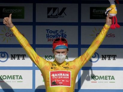 Vuelta a Hungría: La tercera etapa es para Phil Bauhaus que recupera el liderato