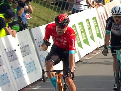 Phil Bauhaus, primer líder del Tour de Eslovenia