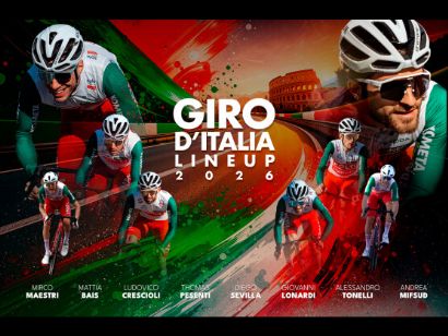 Polti-VisitMalta afronta el Giro de Italia con ambici�n y hace historia con Andrea Mifsud