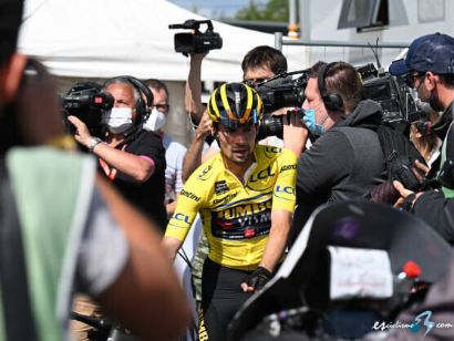 Primoz Roglic y Wout Van Aert, fuerte apuesta del Jumbo-Visma para la Tirreno-Adriático
