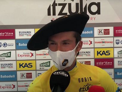 Vuelta al País Vasco: Primoz Roglic: "Ha sido muy difícil conseguir la victoria"