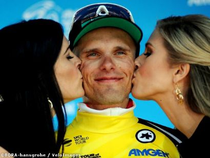 Rafal Majka lidera el Tour de California tras ganar la segunda etapa