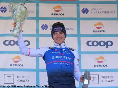 Remco Evenepoel hace suyo el Tour de Noruega, Alexander Kristoff la última etapa