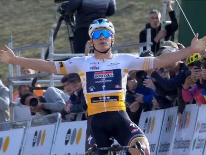 Volta a Catalunya: Remco Evenepoel se impone en La Molina, Primoz Roglic mantiene el liderato