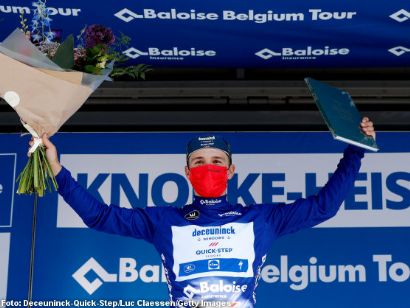 Remco Evenepoel hace suya la Vuelta a Bélgica, Mark Cavendish se lleva la última etapa