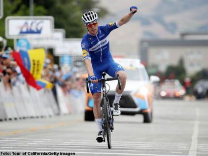 Tour de California: Rémi Cavagna se exhibe en Morgan Hill, Tejay van Garderen sigue líder