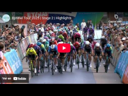 Vídeo resumen de la 2ª etapa del Renewi Tour 2025